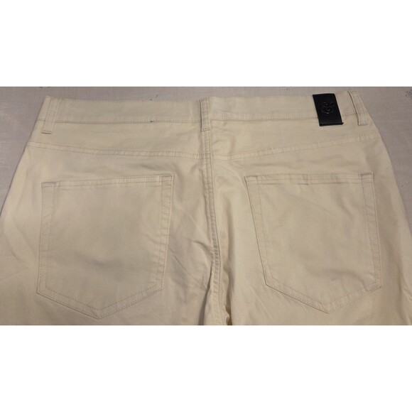 NWT Collars & Co CEO Chino Five Pocket Pants Cotton Stretch Pants Stone 34x32 - Picture 6 of 14